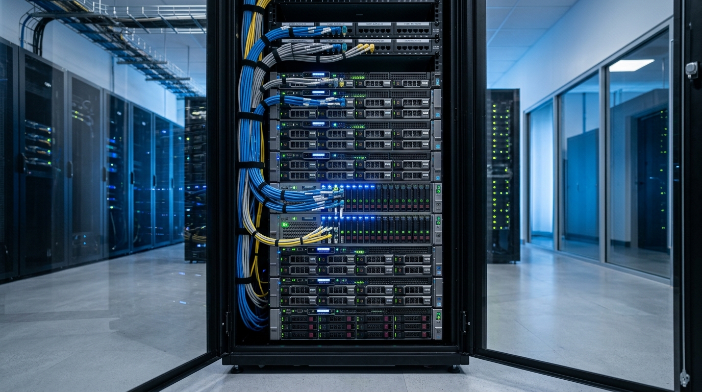 Server Enterprise dan Data Center Rack